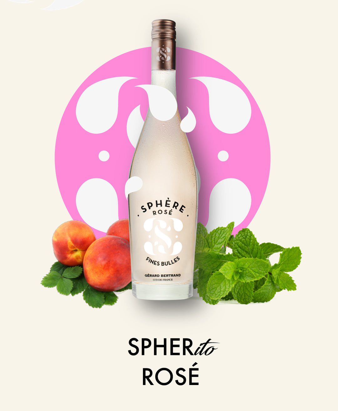 Sphère présente le cocktail Spherito rosé