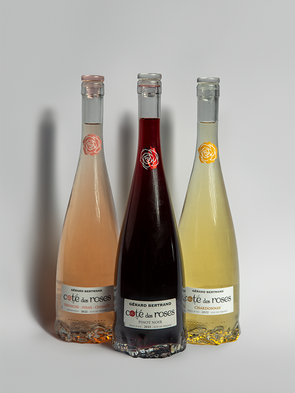 Coffret Cote des Roses rosé, Pinot Noir et Sauvignon Blanc