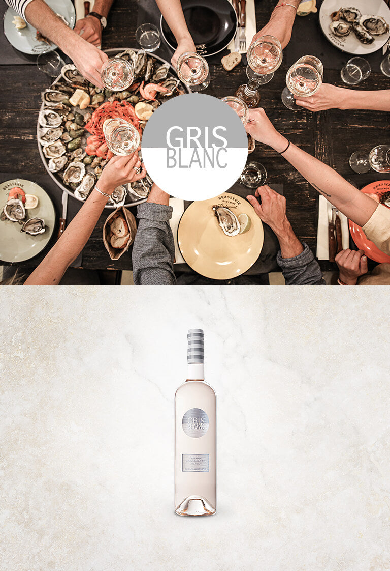 Gris Blanc 
Un vin convivial