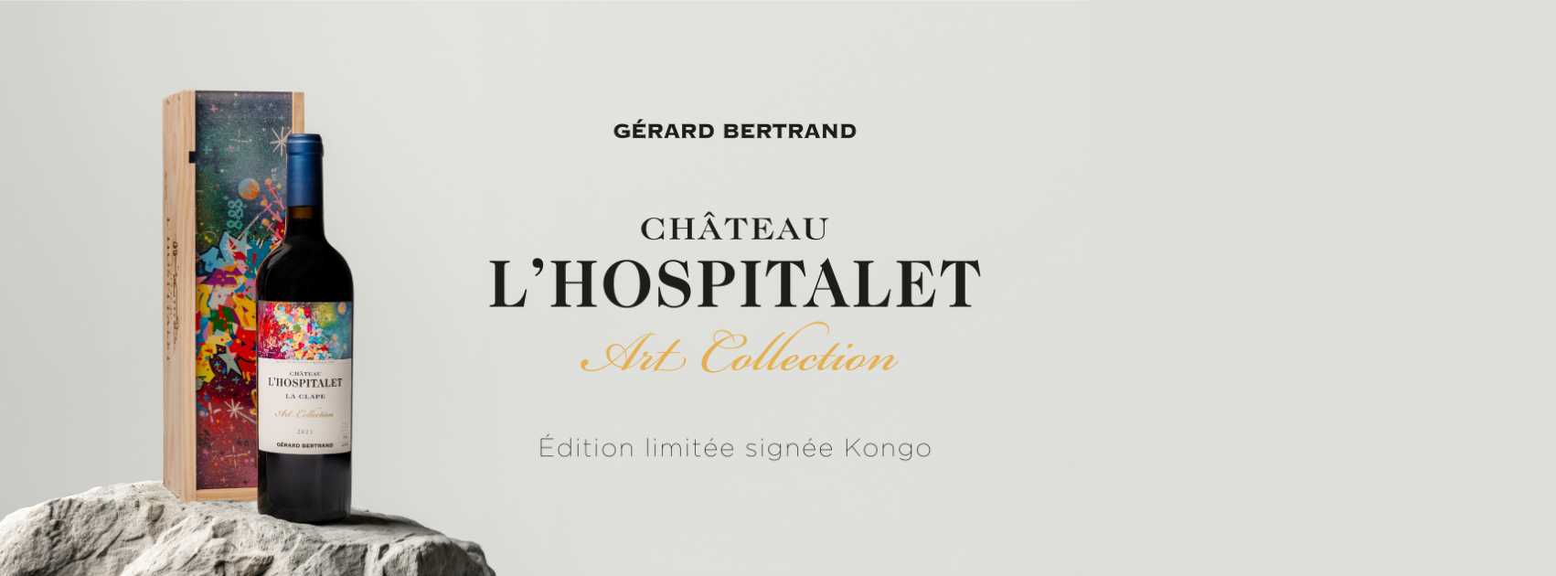 Château l'Hospitalet Art collection