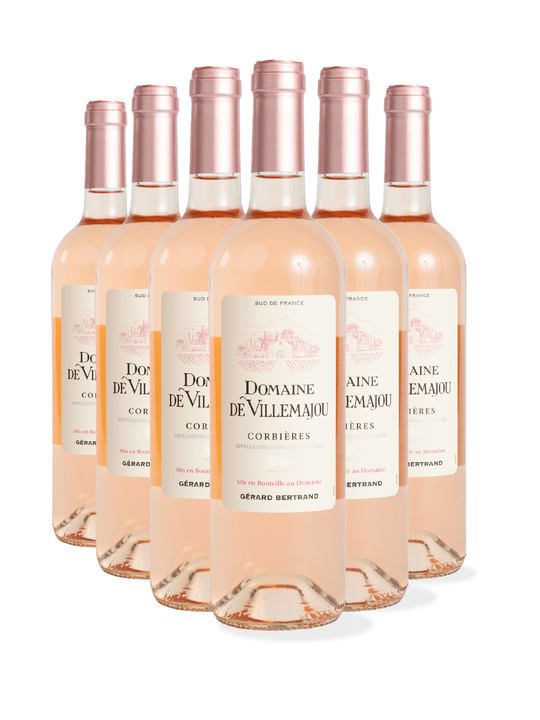 Domaine de Villemajou rosé 75cl AOP Corbières