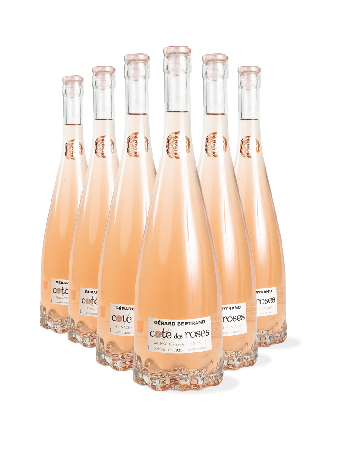 Cote des Roses rosé 2024 Lot 6 Bouteilles 75cl