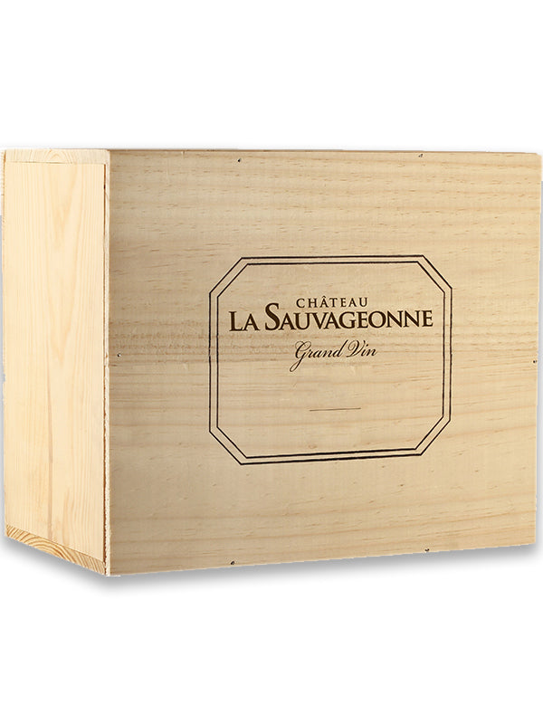 Château La Sauvageonne Grand Vin Rouge 2021 - Caisse Bois 6 Bouteilles