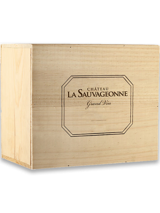 Château La Sauvageonne Grand Vin Rouge 2020 - Wooden Case 6 Bottles 