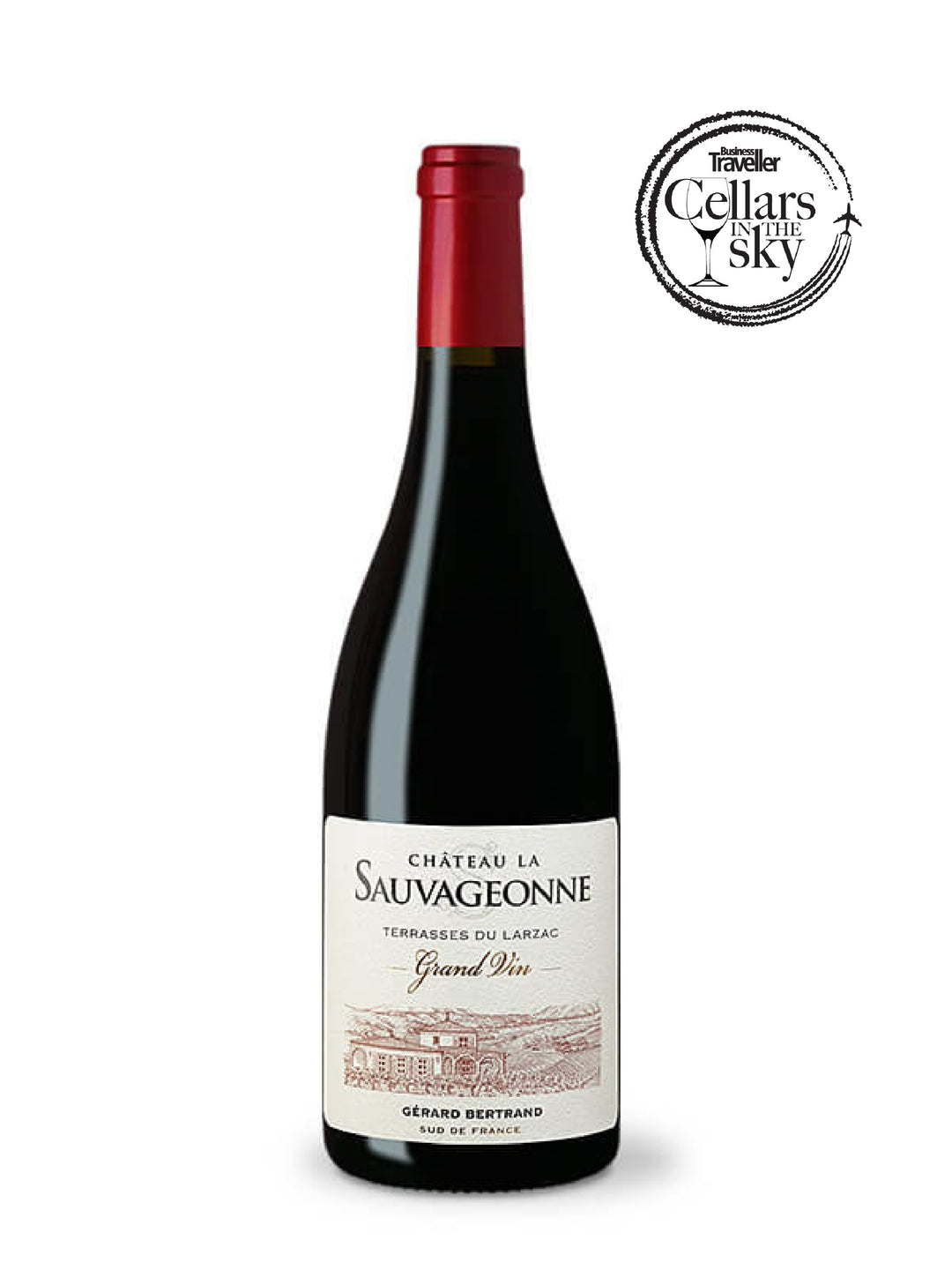 Château La Sauvageonne Grand Vin Rouge 2021 - Wooden Case 6 Bottles