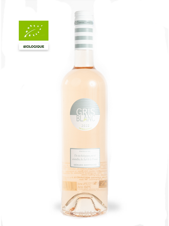 Gris Blanc 2024 Bio à vis Lot 6 Bouteilles 75cl