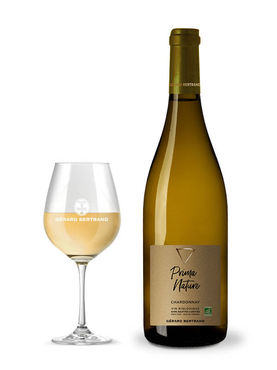 Prima Nature chardonnay 2020 vin bio sans sulfites