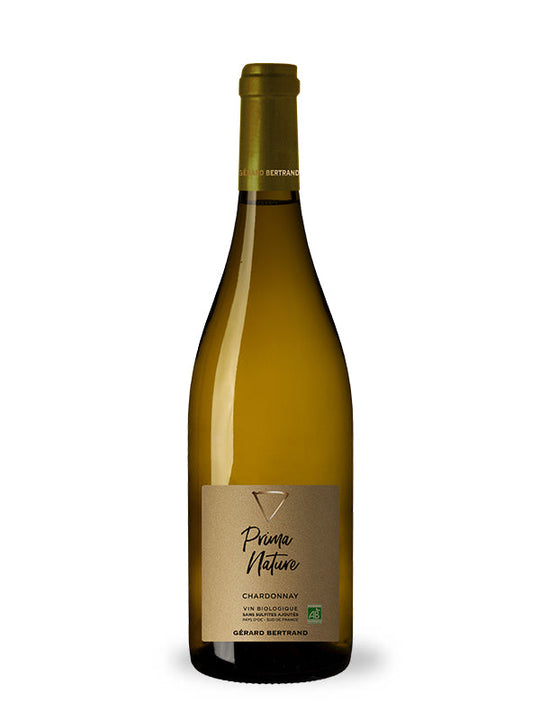 Prima Nature chardonnay 2020 vin bio sans sulfites